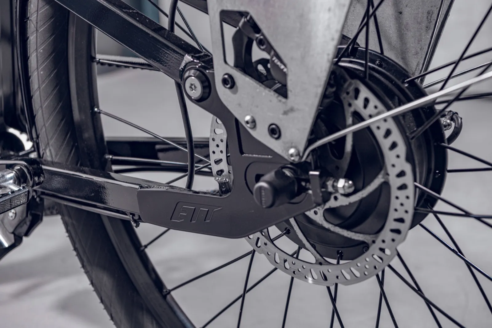 Gates carbon belt on the ETT Trayser 2.0